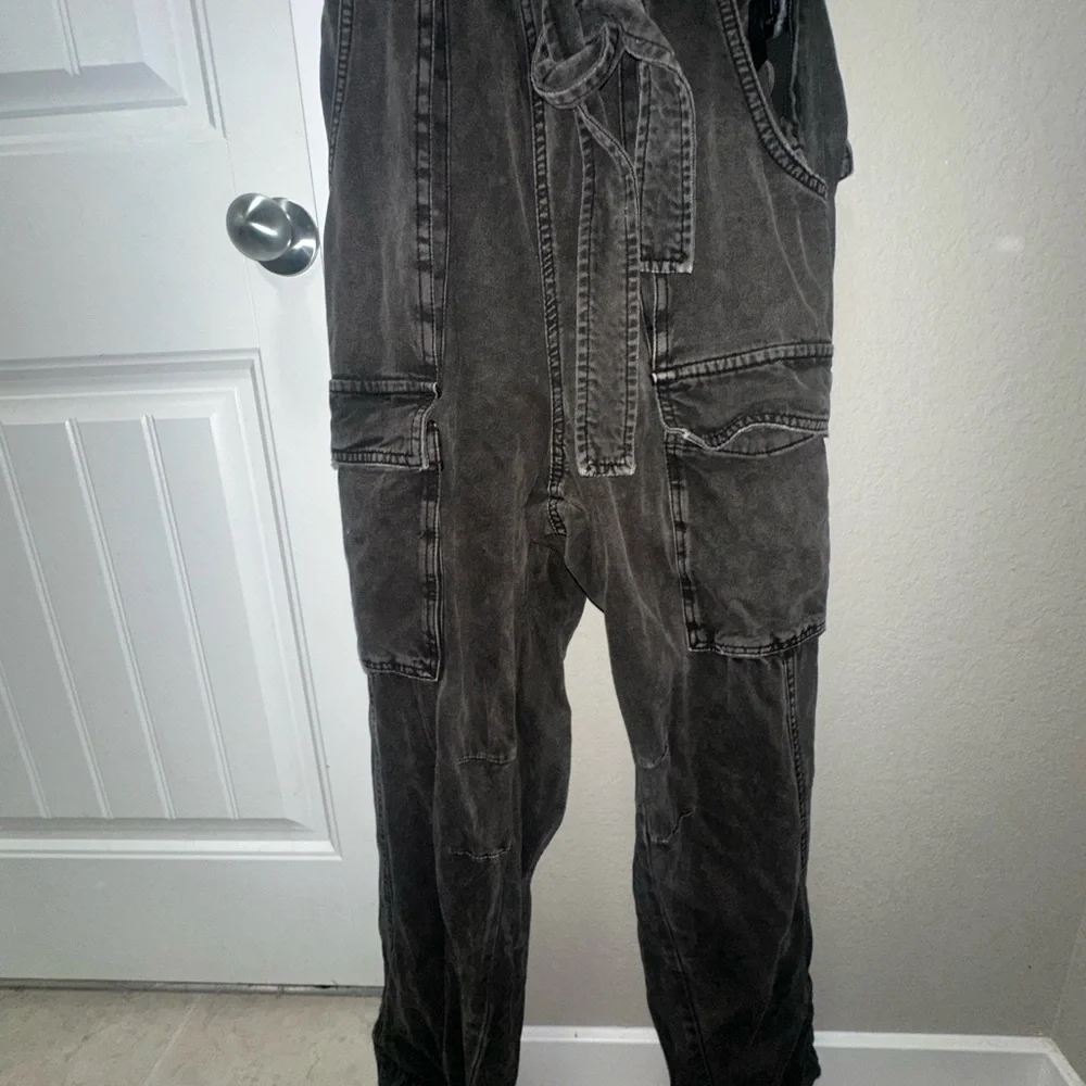 Free People Go West Utility Overalls